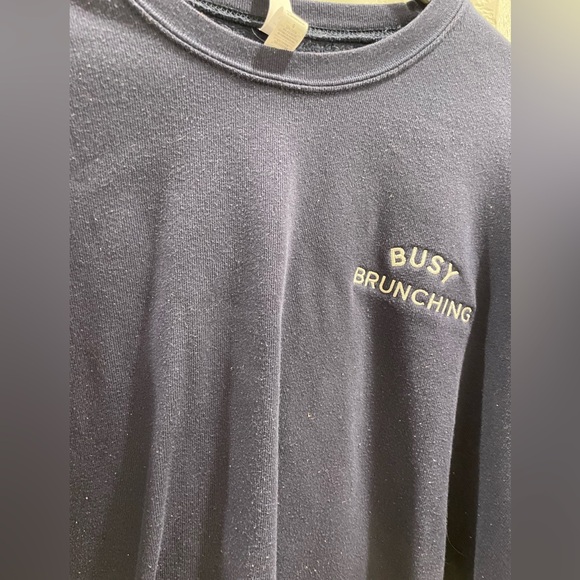 Emilyoandbows Busy Brunching Crewneck Sweatshirt - Picture 2 of 5